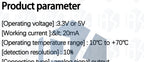 0-5V Analog Photoresistor Sensor Module: Light-Sensitive for Grayscale & Line Tracking for Arduino Compatible