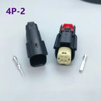 Molex 2 3 4 6 8 12 16 20 Pin Car Waterproof Connector Tail Lamp Headlight Light Socket Plug 33471-0301 For Ford BUICK Chevrolet