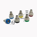5pcs 2mm Banana Jack Plug Socket Stacked Male Female Insulated Terminal Block For Experimental Panel Testing Line Welded