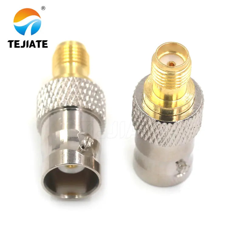 1PCS SMA to BNC Female and Male Adapter All copper Walie-talkie Antenna Connector