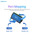 16-Channel Serial Server RS485 to Ethernet Gateway ModBus RTU to TCP CDEBYTE NB1A1 MQTT/HTTP POE Isolation Edge Computing