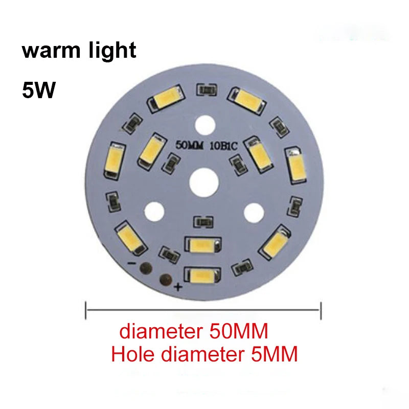 DC 5V usb LED chip Beads 2w 3w 5w 10W Surface Dimmable bulb Spotlight Down Light lamp Source SMD 5730 DIY Warm White replacement