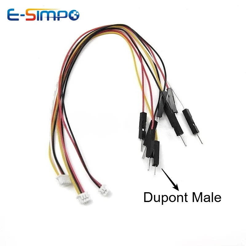 5PC MX 1.25mm Spacing to Du Bang 1P Cable 20/30cm Male Female 2P/3P/4P/5P/6P Board Connection Wire 1 Drag 4 Sensor Terminal Wire