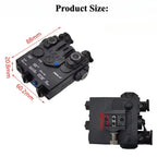 2026 NEW DBAL-A2 Red Green Laser & White LED Flashlight Aiming Indicator Fit 20mm Rail For Outdoor Sport Toy Accessory