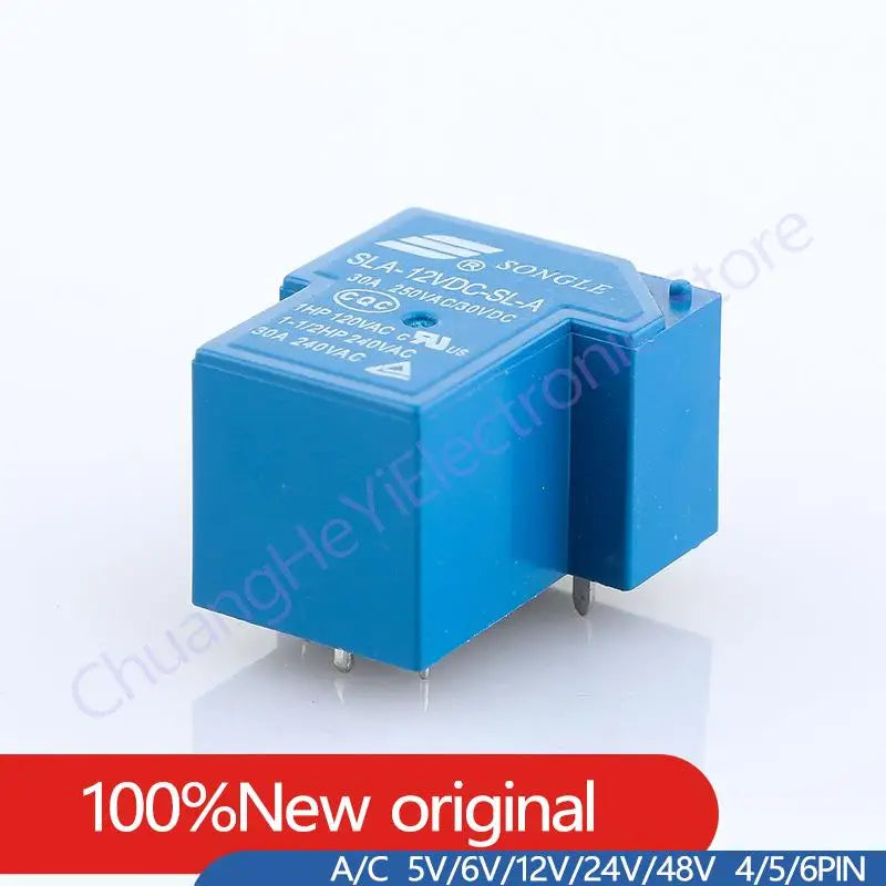 10/50Pcs/Lot T90 Songle relay SLA-05 09 12V 24VDC 48VC-SL-A-C 4/5/6 Pin 30A 250VAC/30VDC