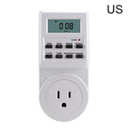 Outlet Timer 24 Hours Programmable and Plug in Timer for Electrical Outlets Indoor Digital Timer for Aquarium Light and Lamp