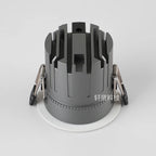 Recessed Zigbee DALI 5 CCT Switchable Matter Tuya BLE Smart LED Spotlight Dimmable Black White Aluminum Ceiling Lamp