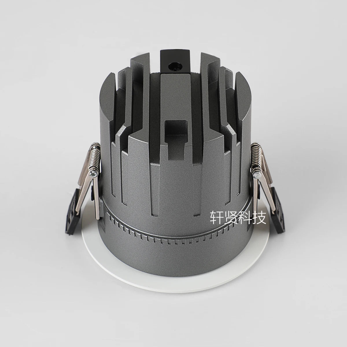 Recessed Zigbee DALI 5 CCT Switchable Matter Tuya BLE Smart LED Spotlight Dimmable Black White Aluminum Ceiling Lamp