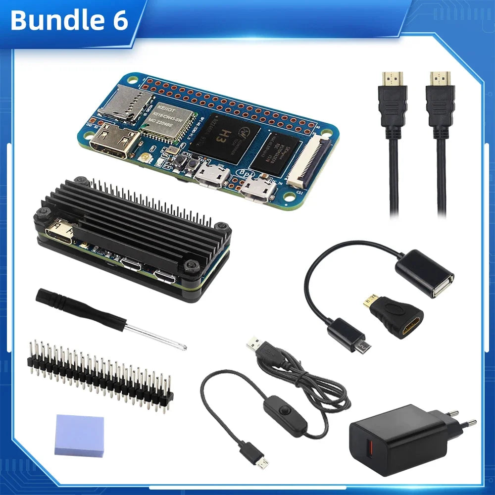 Banana Pi M2 Zero BPI-M2 Zero Alliwnner H3 Cortex-A7 WIFI & BT Same Size As Raspberry Pi Zero 2 W Optional Case Power Supply