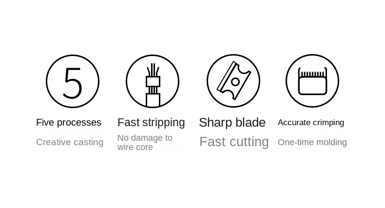 RJ45 CAT5 CAT6 CAT6A CAT7 Crimper Crimping Hand Tools Network Clip Networking Stripper RG45 Ethernet Cable Crimp Clamp Tongs Cut