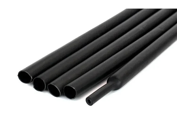 1M/5M 4:1 Black Heat Shrink Tube With Glue Thermoretractile Heat Shrinkable Tubing Dual Wall 4 6 8 12 16 18 20 24 32 36 40 52 72