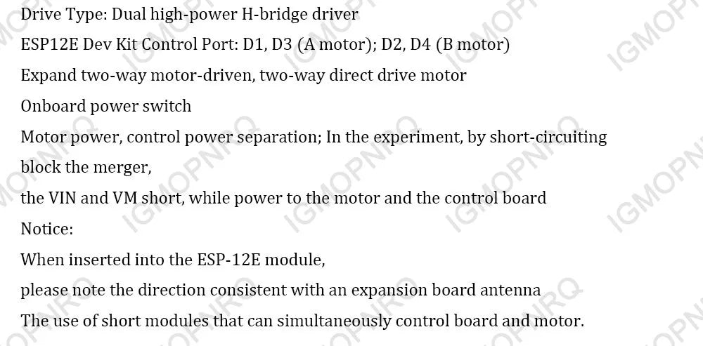 Node MCU Development Kit V3 CP2102 NodeMCU+Motor Shield Wifi Esp8266 Esp-12e diy rc toy remote control Lua IoT smart car L293D