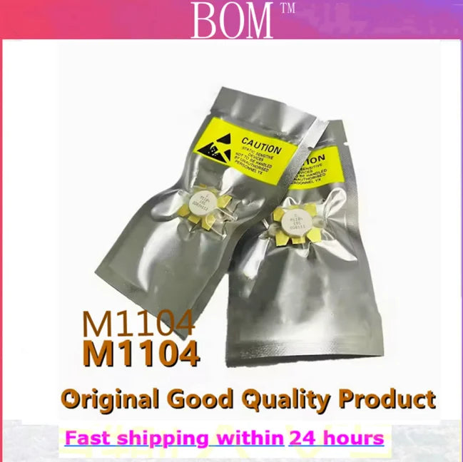 M1104 (2pcs) Free Shipping SMD RF Tube RF Power MOSFET NPN Transistors, Original In Stock