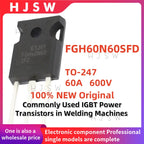 Original 5/10/20PCS 100% NEW FGH60N60SMD FGH60N60 FGH 60N60SMD 60N60 TO-247 60A 600V IGBT Single Tube for Welding Machines
