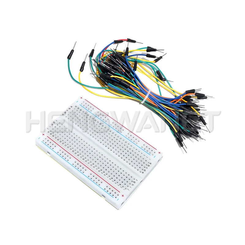 400 830 Point 65 Jumper Wires MB102 Breadboard Solderless PCB Bread Board DIY for Arduino Kit