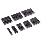 620pcs Dupont Wire Jumper Pin Header Connector Housing M/F Crimp Pins 18-26AWG Durable Electronic Components