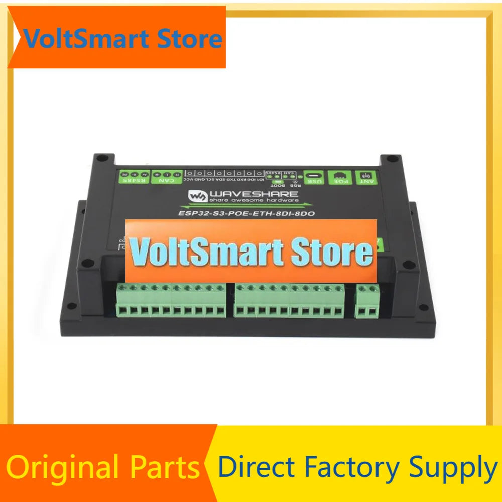 VoltSIndustrial 6-Channel RP2350 Relay Module Onboard RS485 / Pico HAT Interfaces With Multiple Isolation Protection Circuits In