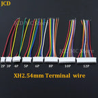 10Pcs SH1.0 MX1.25 ZH1.5 PH2.0 XH2.54mm Head Wire Cable Connector Pitch 1.0/1.25/1.5/2.0/2.54mm 2/3/4/5/6/8-12Pin Female Plug