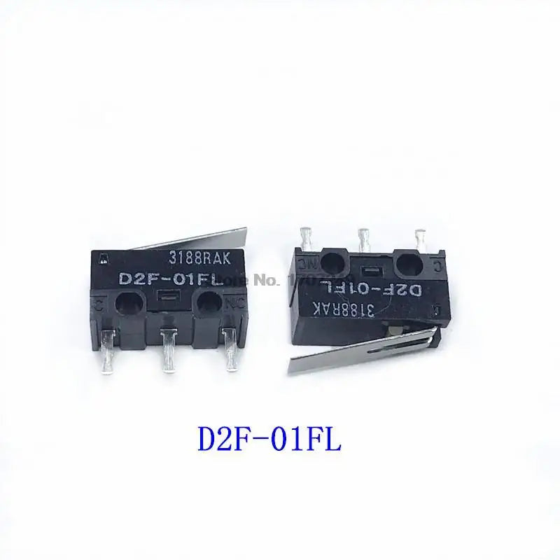 Free Shipping 10Pcs Micro Switch D2FC-F-7N 10M 20M OF D2FC-F-K 50M 60MN D2F D2F-F D2F-01 D2F-L D2F-01F D2F-F-3-7 button switches