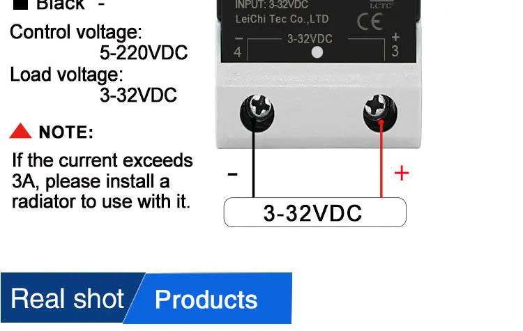 LCTC Solid State Relay DC TO AC AC To AC DC To DC Single Phase SSR 10A 25A 40A 60A 80A 100A 120A 200A 240A Zero-crossing Relay