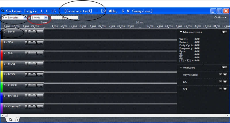 USB Logic Analyzer Microcontroller for ARM FPGA Debugger 24M Samples 8 Channels