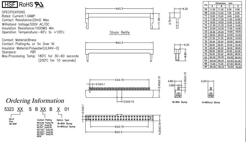 Gray Flat Ribbon Cable 1.27MM 2.0MM 2.54MM Pitch AVR 20cm Data Line Wire FC-6/8/10/12/14/16/20/24/26/30/34/40/50P Pin Connector