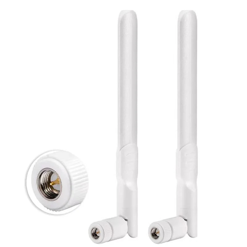 2 X 8dBi Dual Band 2.4GHz 5.8GHz Antenna RP-SMA Male + 2 X 15CM SMA Male to I-P-E-X-MHF4 Pigtail Cable for M.2 NGFF WiFi WLAN Ca