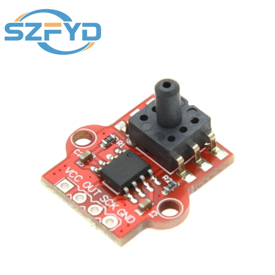 3.3-5V Digital Barometric Pressure Sensor Module Liquid Water Level Controller Board 0-40KPa Connect 2.5mm Soft Tube For Arduino