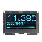 2.42 inch 2.42" OLED Display Module 128x64 LCD HD Screen Module SSD1309 7 Pin SPI/IIC I2C Serial Interface for Arduino UNO R3
