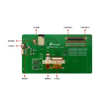 1PCS 7 inch serial screen ESP32-S3 solution supports WiFi/Bluetooth 800*480 resolution capacitive touch screen