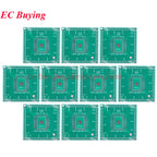 1-10Pcs QFP EQFP TQFP LQFP144 LQFP128 SMD Turn DIP Adapter PCB Pinboard SMT to DIP128/144 Converter 0.5mm Pitch IC Test Transfer