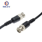 1M BNC Q9 to Dual Alligator Clip Oscilloscope Test Probe Leads 4MM Banana Plug Cables Connector Dual Tester Tools for