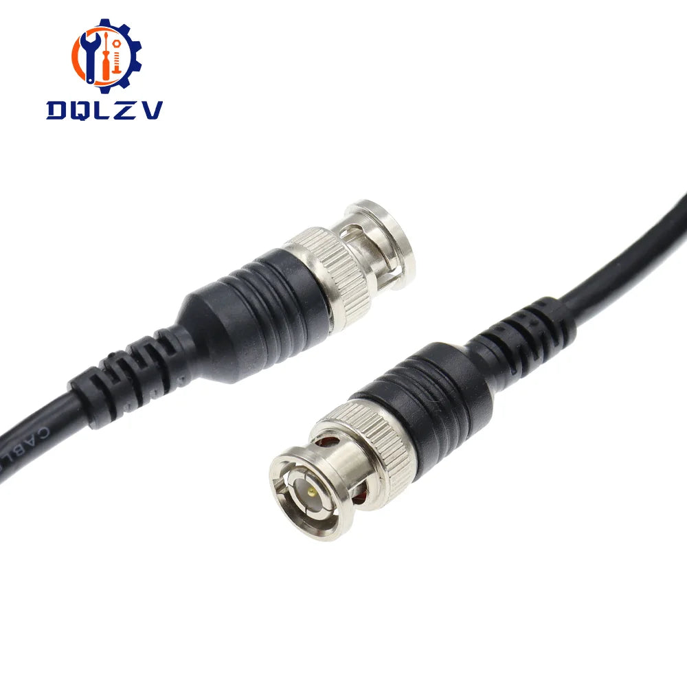 1M BNC Q9 to Dual Alligator Clip Oscilloscope Test Probe Leads 4MM Banana Plug Cables Connector Dual Tester Tools for
