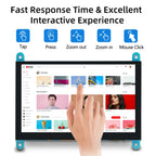 5 Inch HDMI LCD Display 800*480 Capacitive Touch Screen for Raspberry Pi 5 4B 3B 2B B+ B 3A+ A+ Zero W Zero