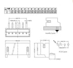 ZH 1.5 3/4/10/12Pin JST Straight/RA/Vertical/Horizontal SMD Reflow High Temp Resist Wafer Pin+Housing Receptacle+Terminal
