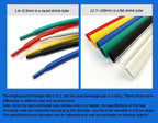 20/50/100/200M/ roll Heat Shrink Tube  Transparent 3: 1 ratio Adhesive Lined with Glue Dual Wall Tubing Wrap Wire Cable kit