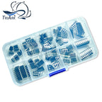 85PCS/Lot Electronic Component Assortment Kit LM324 LM358 LM386 LM393 UA741CP NE5532 NE555 PC817 ULN2003AN ULN2803APG DIP