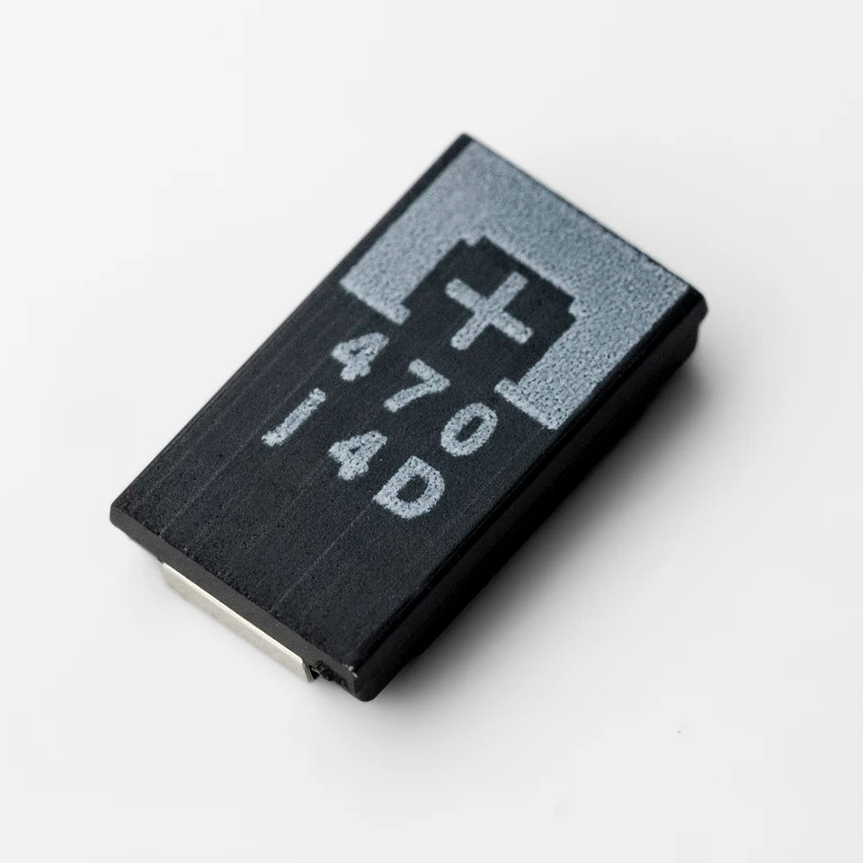 10pcs/lot 6.3V 470uF 18mR 6TPE470MAZU 7343 Type D SMD Polymer Tantalum Capacitors POSCAP Ultra-Thin Low ESR New and Original
