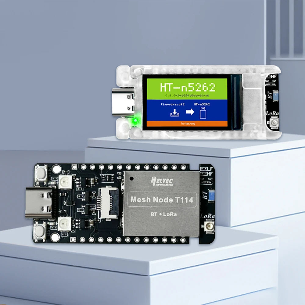 New Meshtastic Tracker T114 V2 Nordic NRF52840 SX1262 LoRaWAN LoRa Arduino Positioning Devboard Low Power BLE WiFi