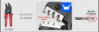 Darex DuPont Spring Terminal Automotive Wiring Harness Power SN Cold-Press Terminal Wire Crimping Pliers