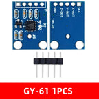 GY-61 ADXL335 / ADXL345 Triaxial Accelerometer Module Set, Analog  Digital Vibration Sensor Kit for Arduino