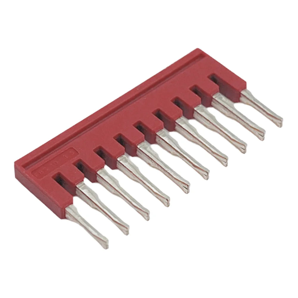 5Pcs FBS Series 3.5mm Jumper Bar DIN Rail Terminal Block Plug-in Bridge Connector for PT1.5 PTTB1.5 Terminal Accessories