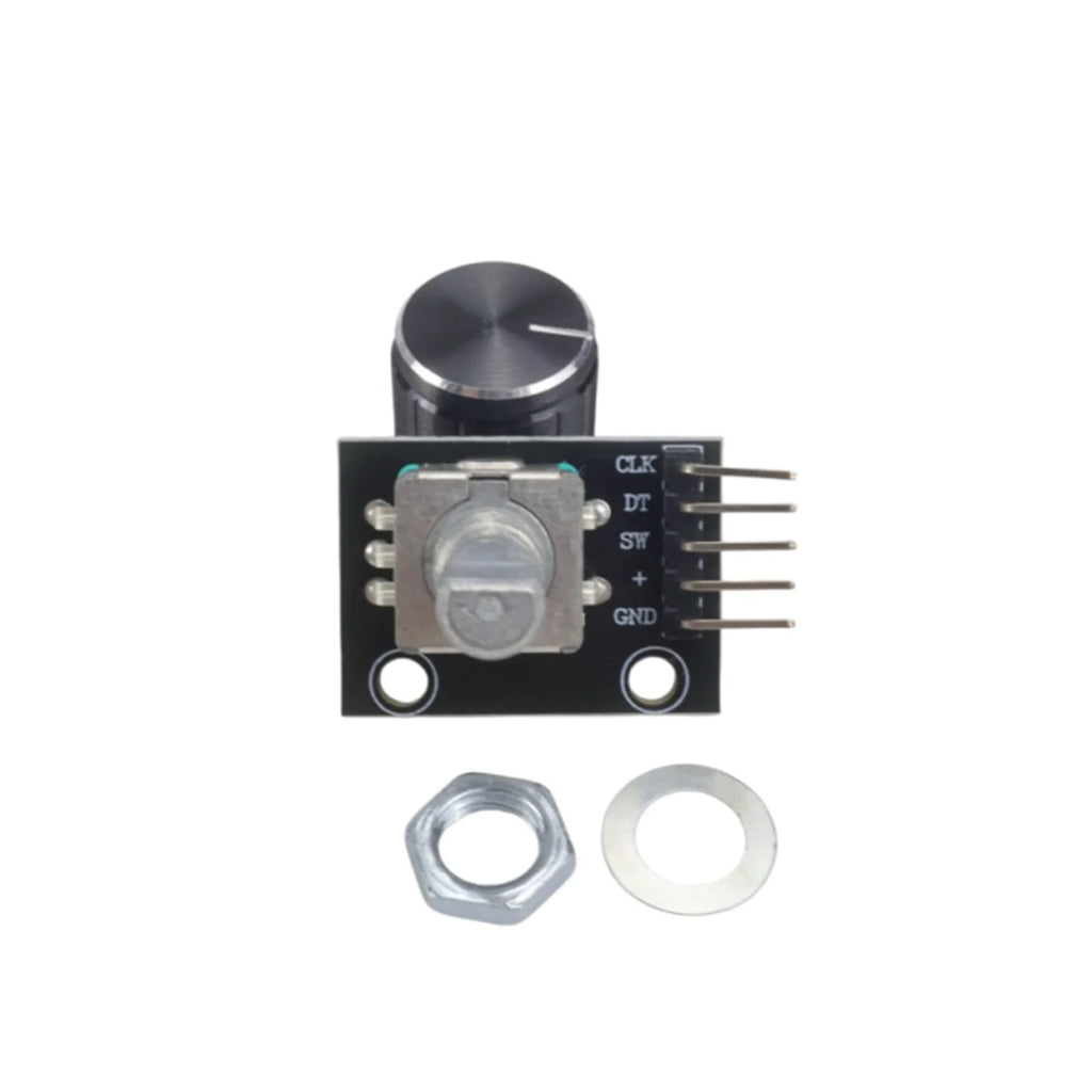 1 to 8 PCS KY-040 360 Degrees Rotary Encoder Module with Knob Cap 5V Brick Sensor Switch Development Board Module for R3 Board