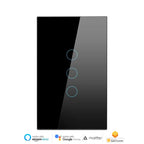 Melery Matter over WiFi Smart Light Wall Switch Touch Sensor Glass Panel Remoted Google/Apple Home Siri Alexa Homekit Smarttings