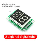 Red 74HC595 Static Driving 2 3 4 Segment Digital Display Module Seamless Can Series 0.5-inch 2-bright Red