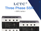 LCTC 3-Phase  SSR10A 25A 40A 60A 80A 100A 120A DC to AC AC to AC DC to DC Solid State Relay Zero-crossing Relay 3-32VDC