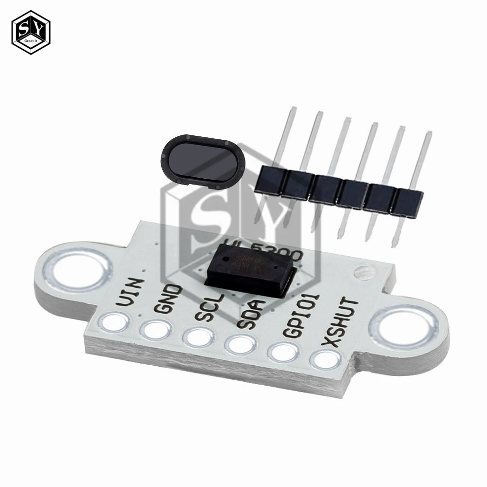EGBO VL53L0X/VL53L1X Replacement Sensor - 4m ToF Laser Ranging Module with Cover Compatible with Arduino