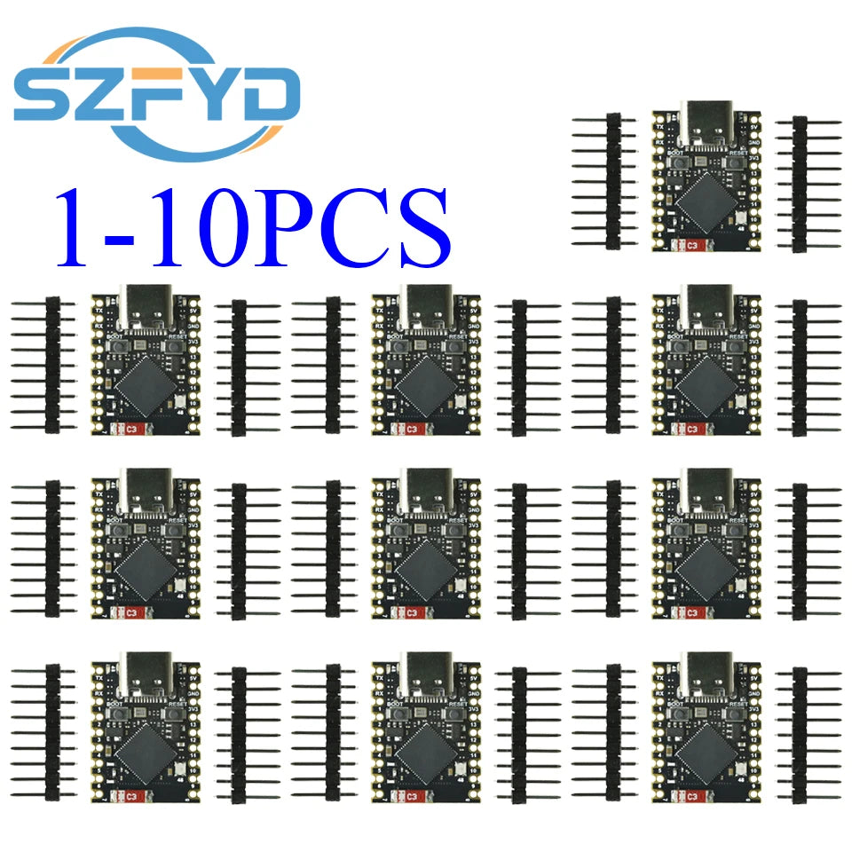 1-10PCS For ESP32-S3 Supermini Dev Board, WiFi BT 5.0 Wireless Module, Ultra-Small Size ESP32-S3FH4R2 for Arduino MicroPython