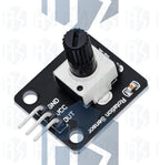 KY‑040 / RV09 / EC11 360° Rotary Encoder Module, Rotary Potentiometer with Knob for Arduino