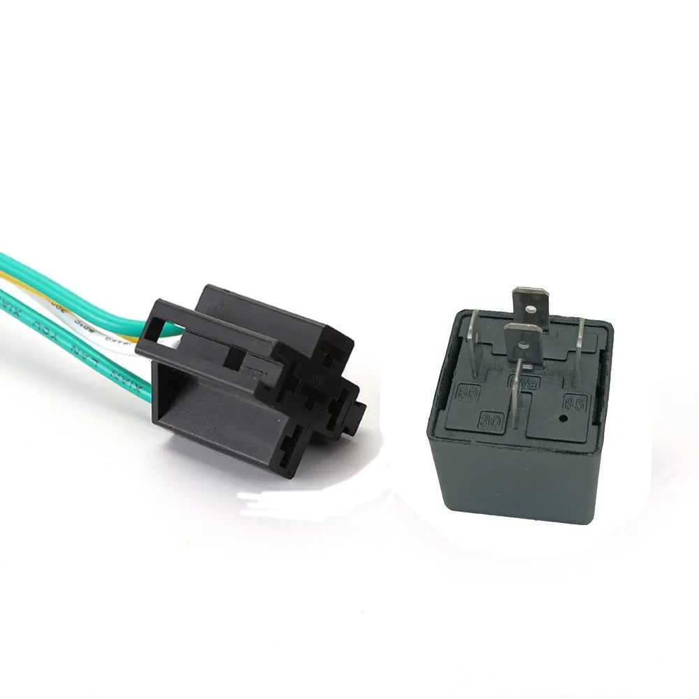 12V 24V Automotive Relay Auto Accessories High Quality 20A 40A Normally Closed Relay 5 Pin 5 Wire Car Fused Relay